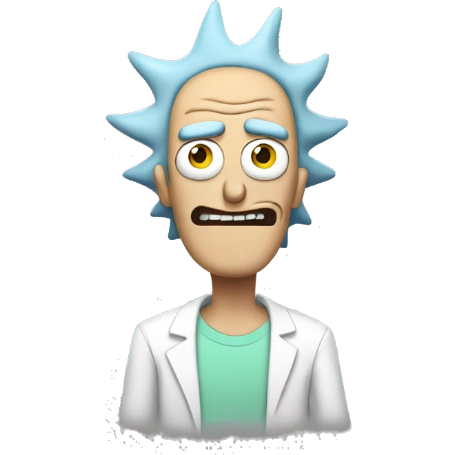 rick and morty emoji