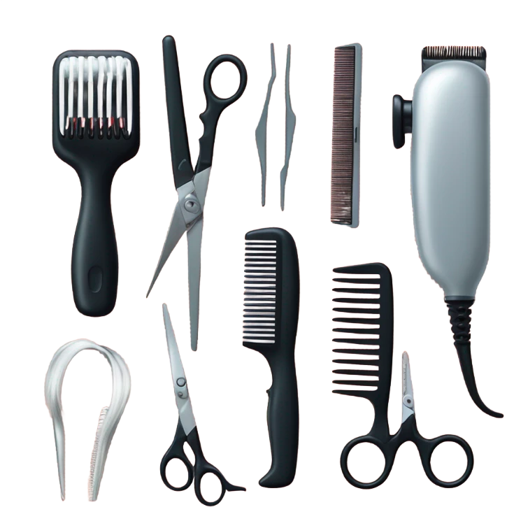 Hairdressers equipment  emoji