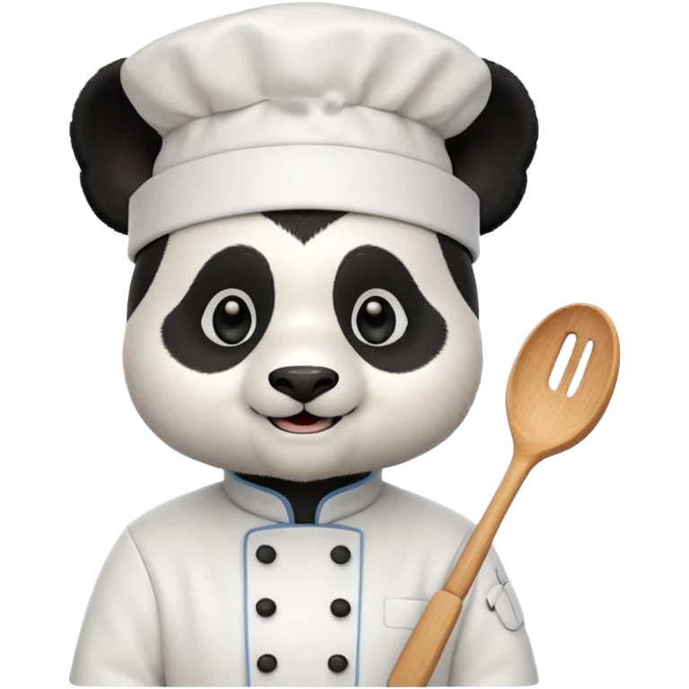chef panda head emoji