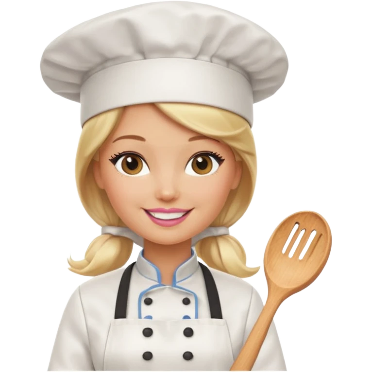 Barbie chef emoji