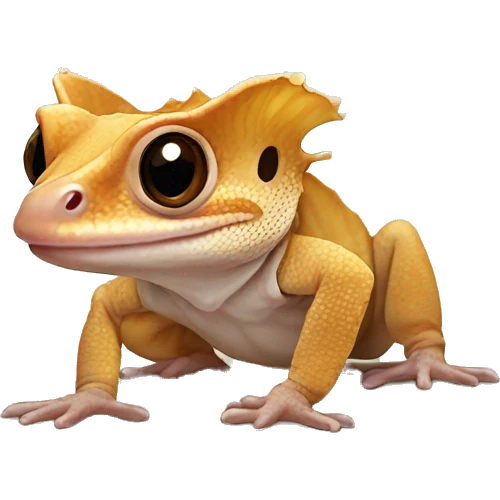 Crested gecko  emoji