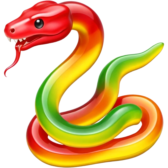haribo twin snake  emoji