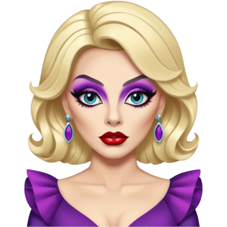 very sexy  drag queen baddie emoji