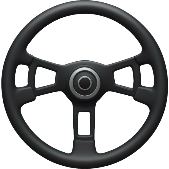 cockpit truck steering wheel emoji