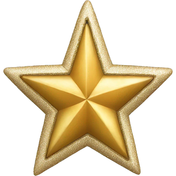 christmas decoration star emoji