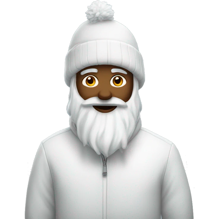 Snow emoji
