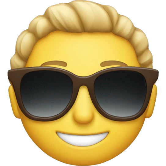 Sunglasses emoji