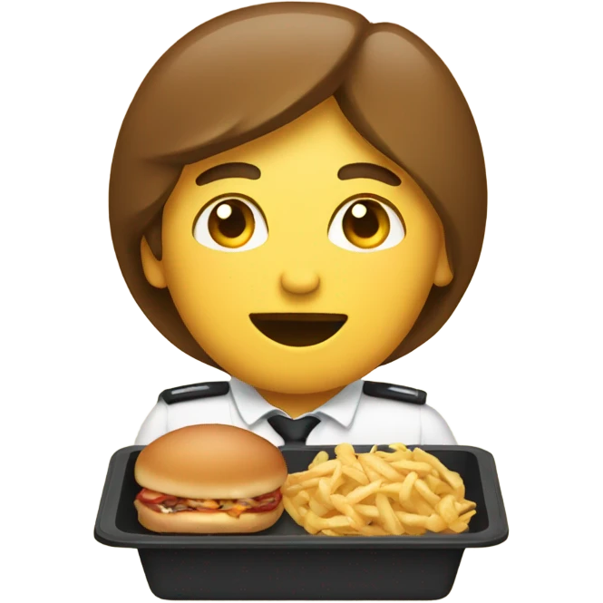 mobile ordering food emoji