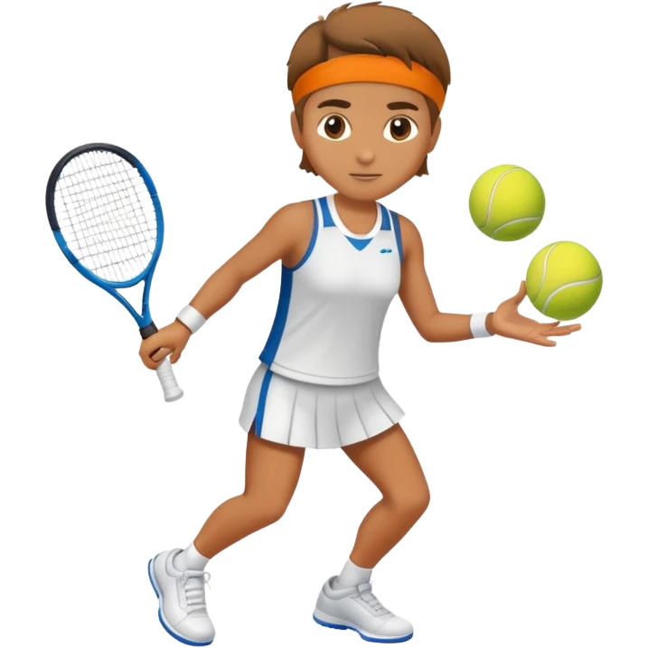 tennis player emoji