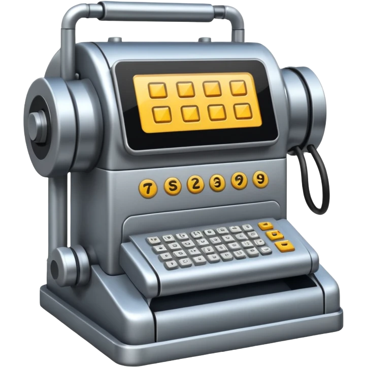 A numerically controlled machine emoji