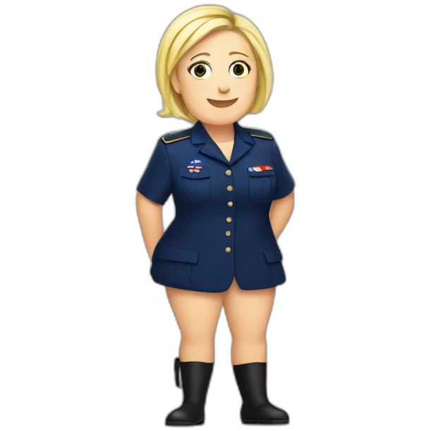 Marine le Pen enceinte emoji