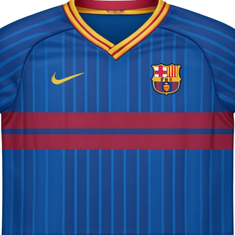 Barcelona jersey  emoji