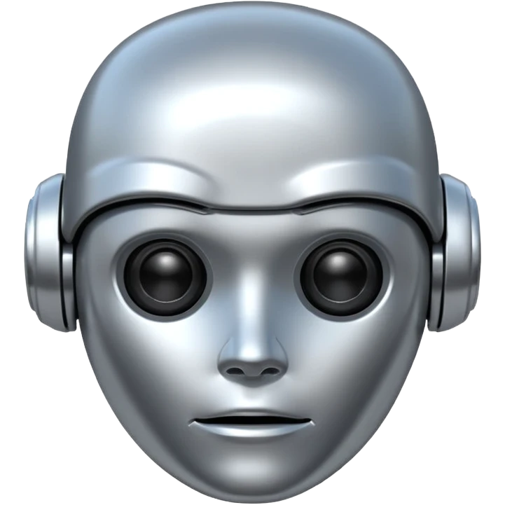 ai robo head emoji