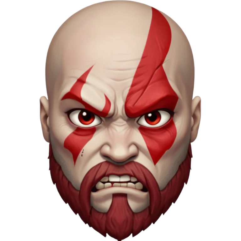 God of war, Kratos face emoji