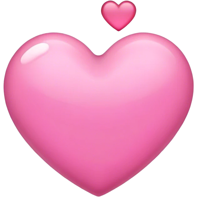 Pink heart emoji