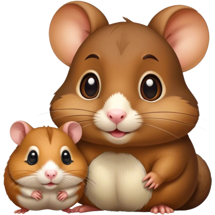 Ardilla y hámster  emoji