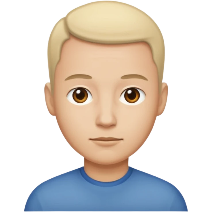 moins de cheveux emoji