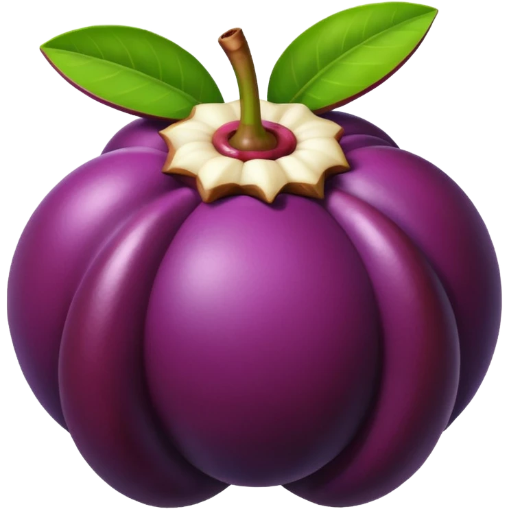 mangosteen emoji