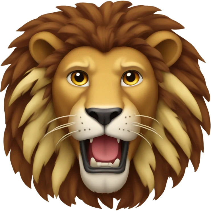 Football lion chief emoji