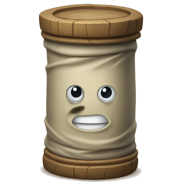 scrolljar without eyes and a scroll next to it emoji