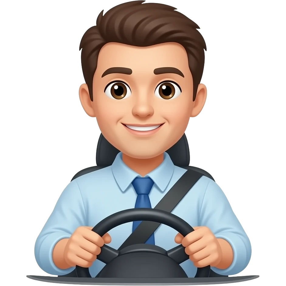 Learning to drive emoji