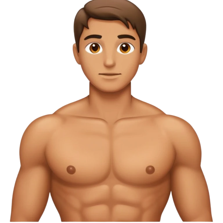 Bare chest emoji