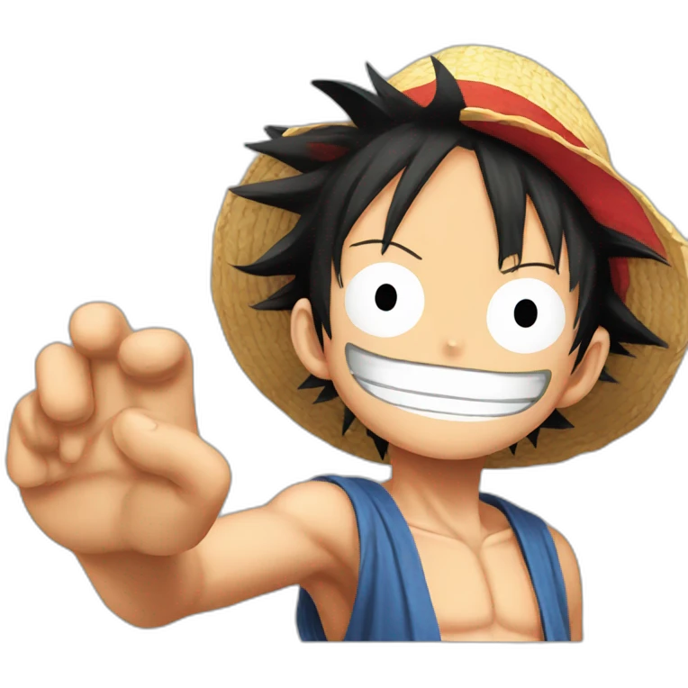 Monkey D Luffy emoji