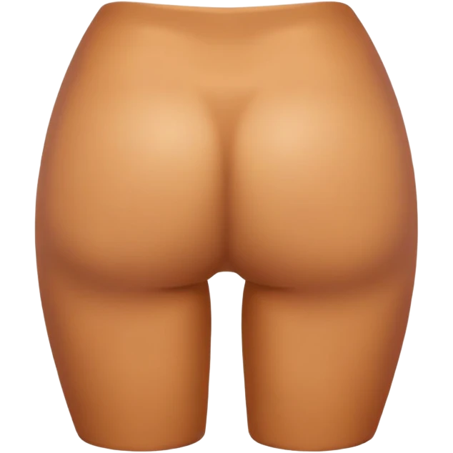 buttocks emoji