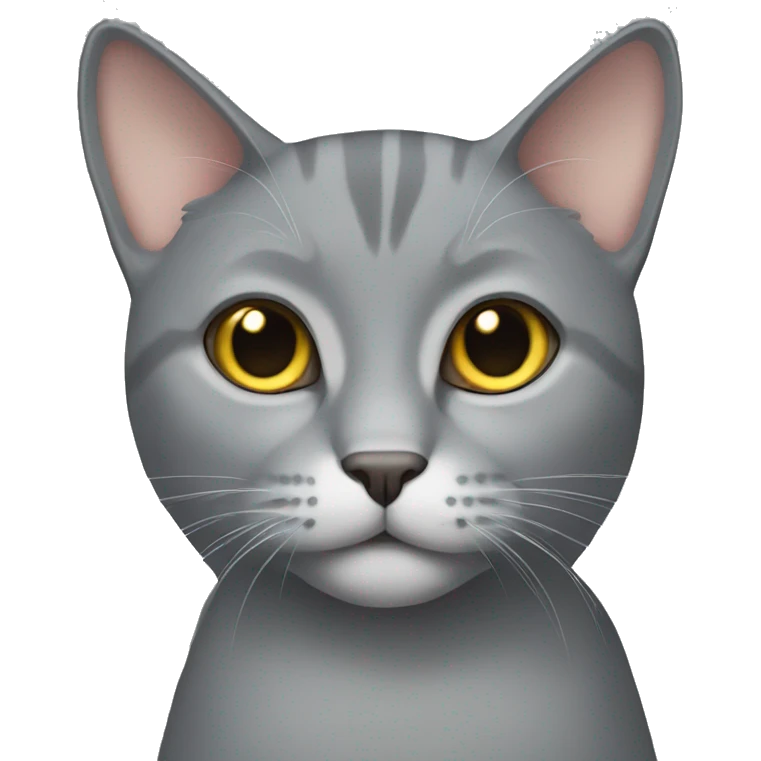 gray cat emoji