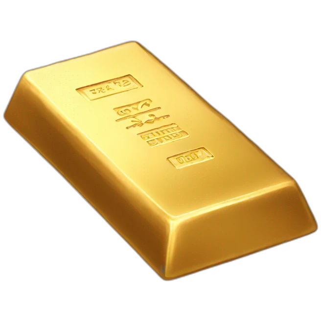gold bar emoji