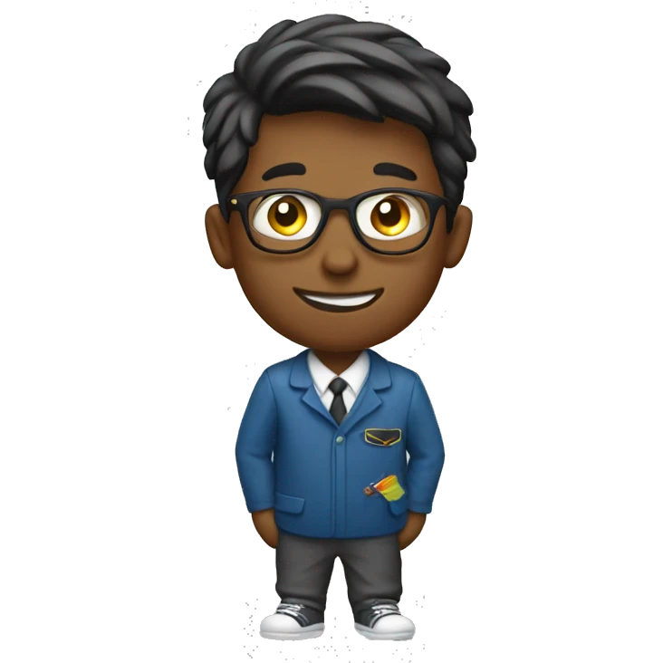 Bmw with school boy emoji