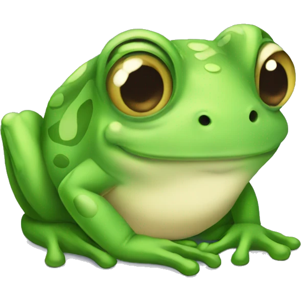 cute frog emoji