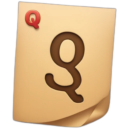 Letter q plus 15 emoji