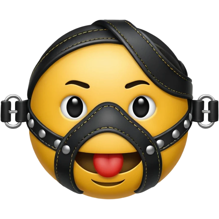 Ball gag emoji