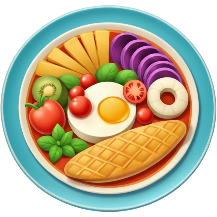 fancy meal emoji