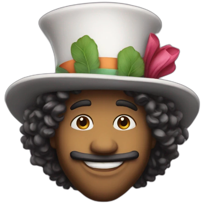 Mas hatter emoji