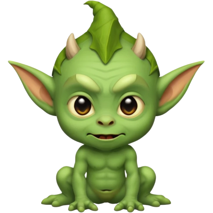 Goblin small baby   emoji