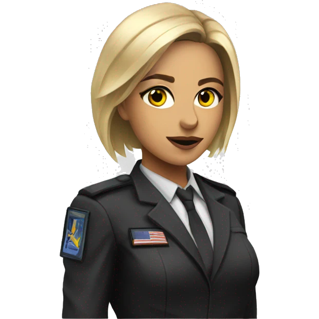 CSGO agent woman  emoji