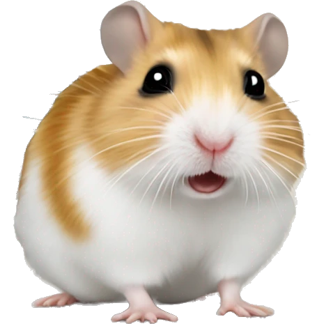 hamster with Burj Al Arab emoji