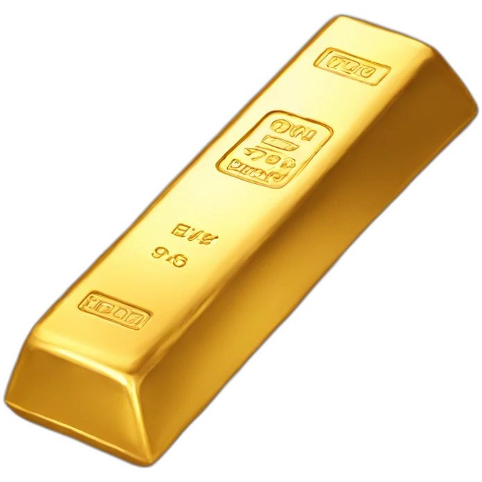 Gold bars emoji