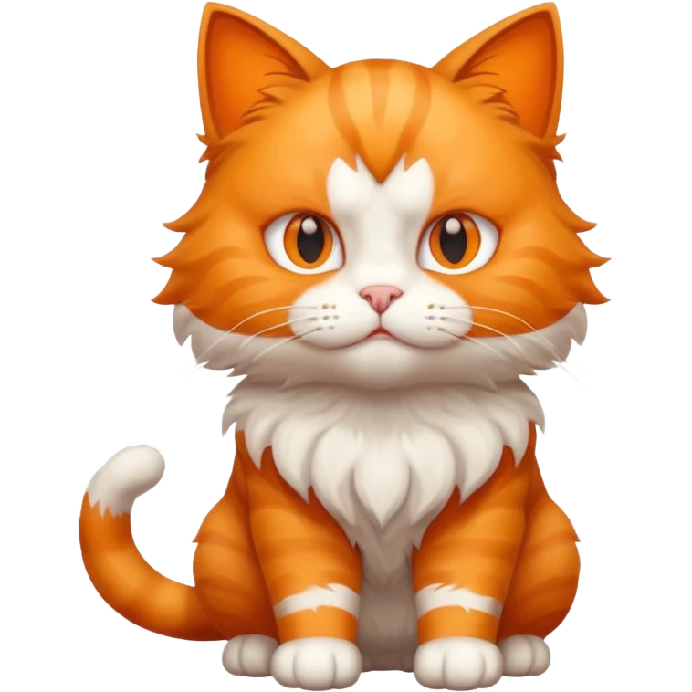 As un gato que este  fuerte que se vea todo el cuerpo emoji