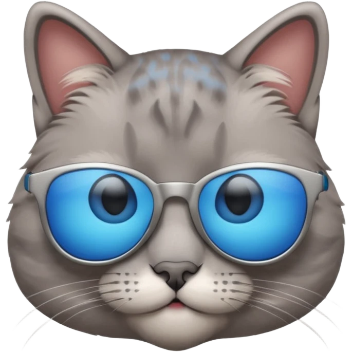 Cat wearing sunglasses emoji