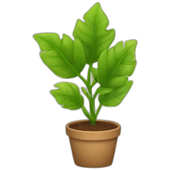 Plant-sad emoji