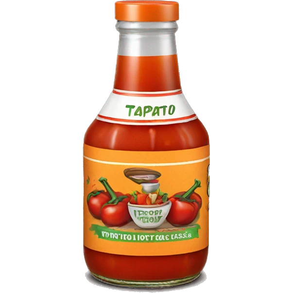 Tapatío hot sauce  emoji