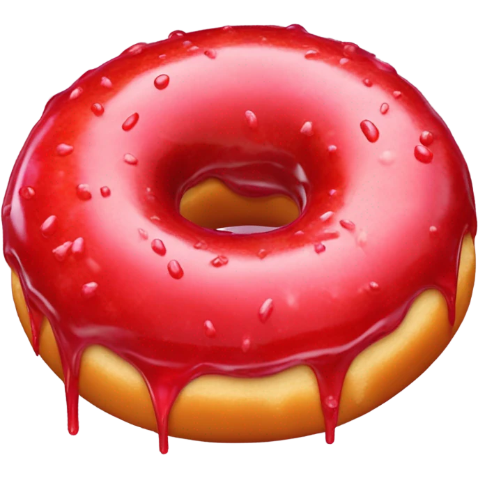 Jelly filled donut  emoji