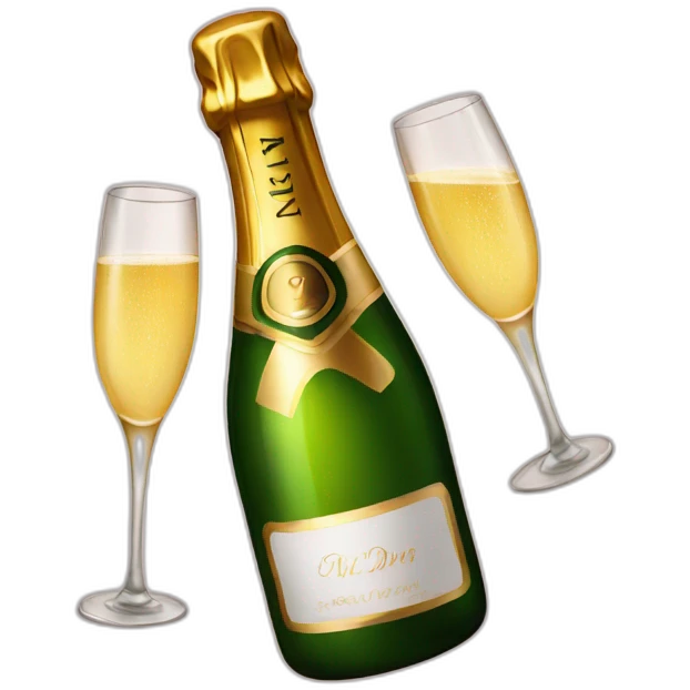 champagne emoji