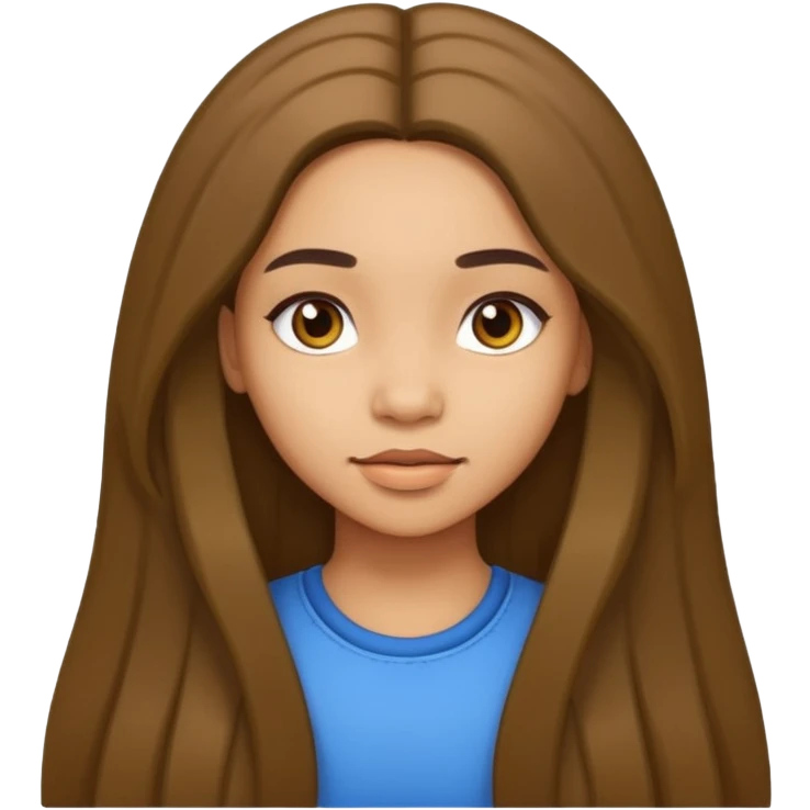 Lightskin girl emoji