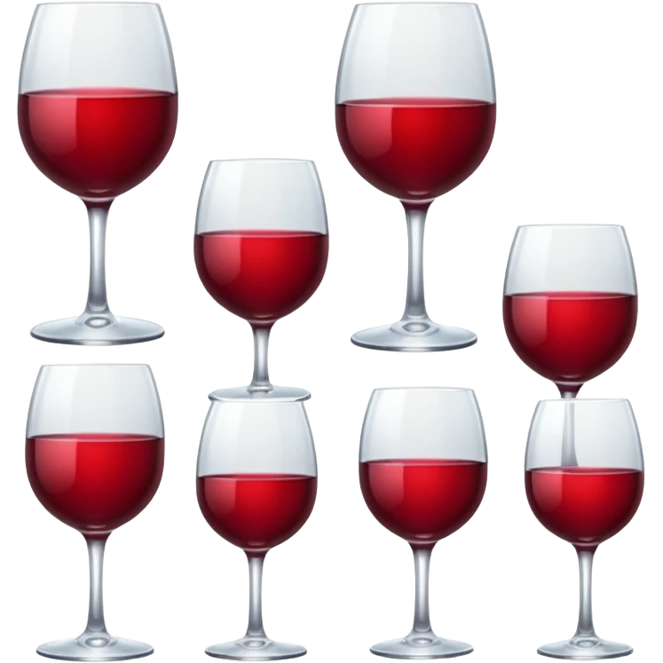 HAZ UNA lista de objetivos en color vino/rojo carmesí emoji