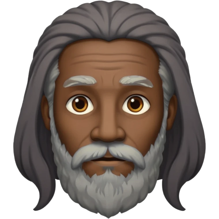 Moor with long beard emoji
