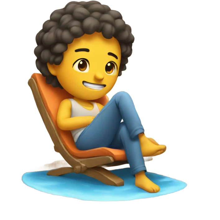 Relaxing emoji